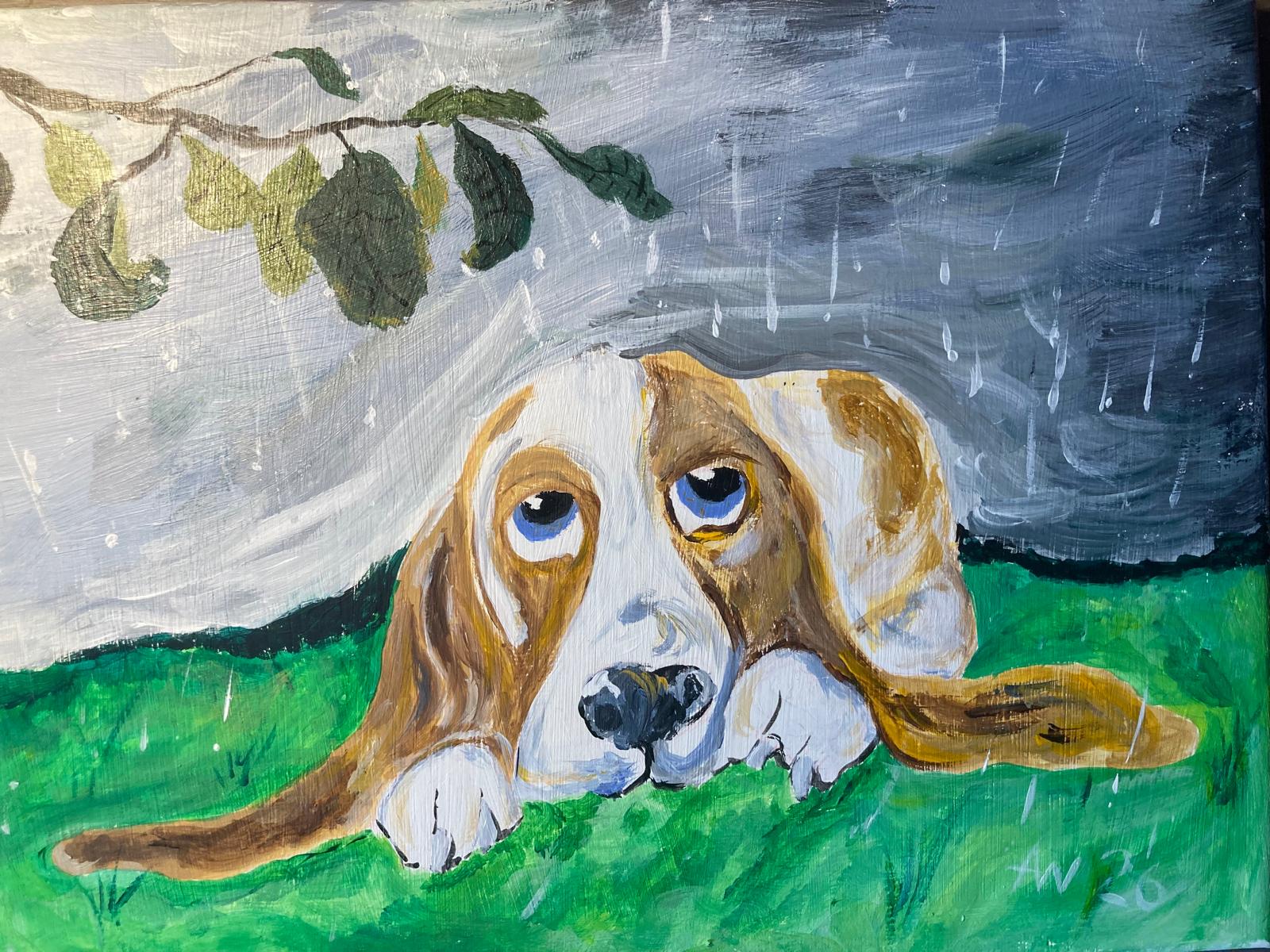Under the Rain – Oaklands Art Club